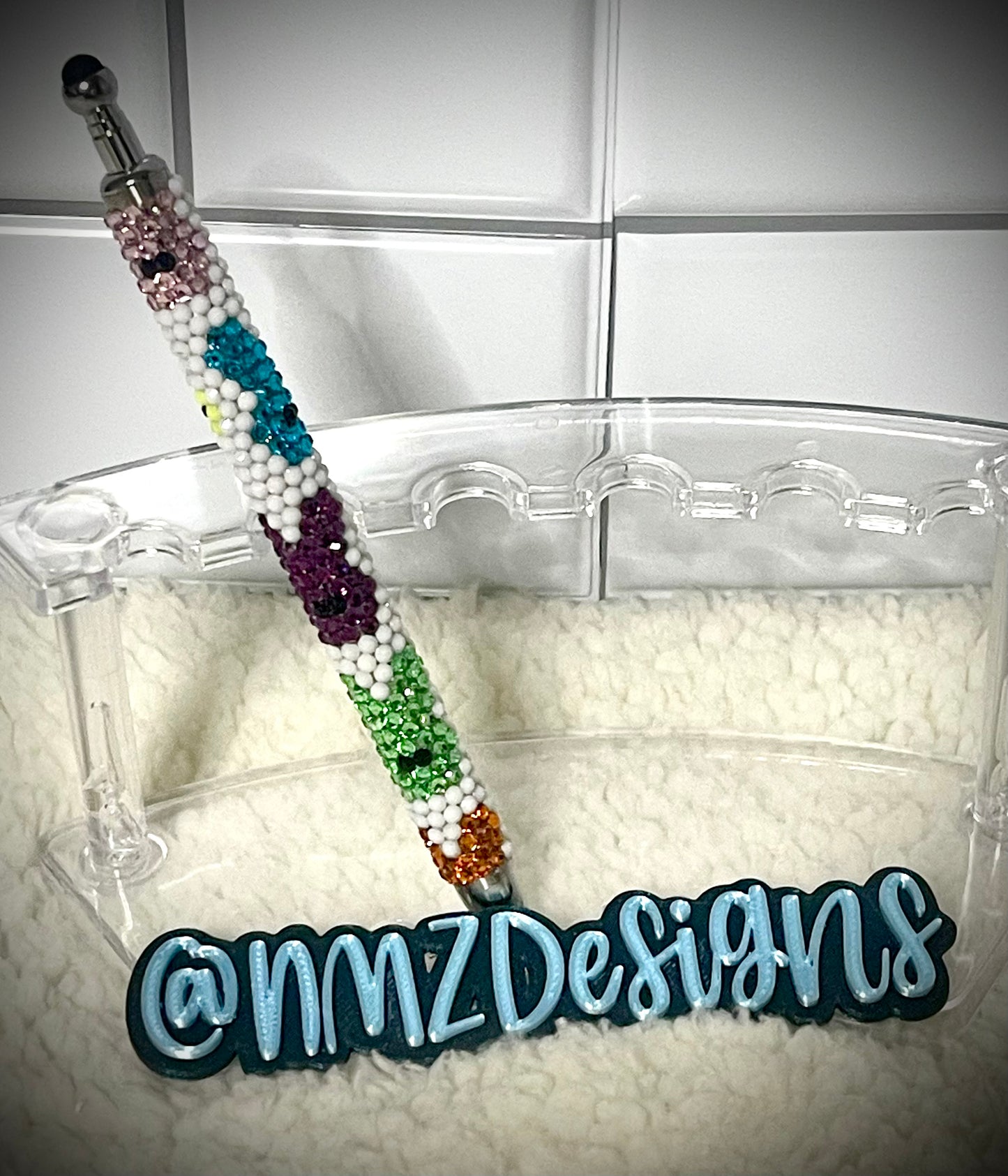 Holiday Rhinestone pen