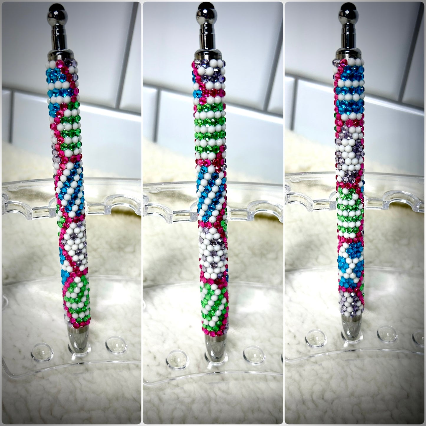 Holiday Rhinestone pen