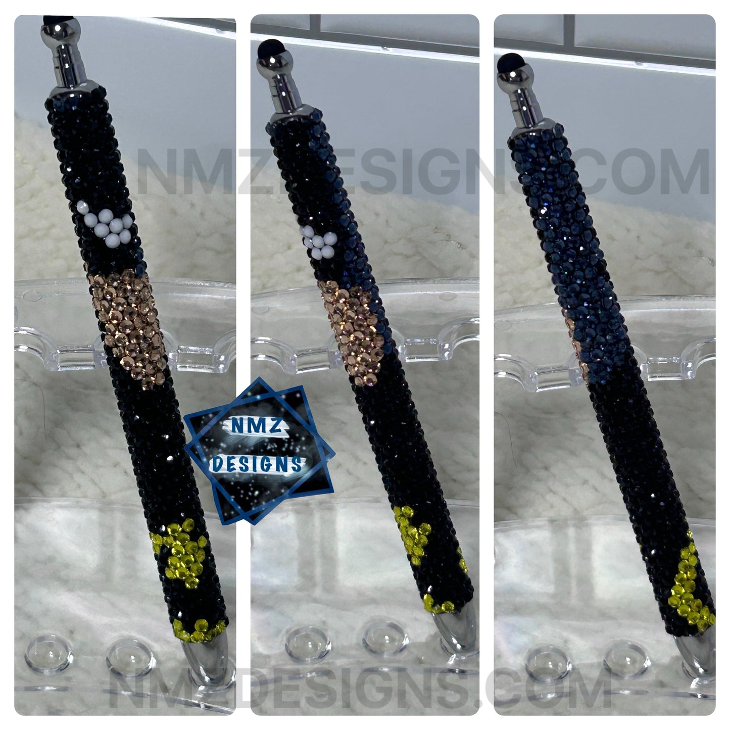 Rhinestone Pen with designs