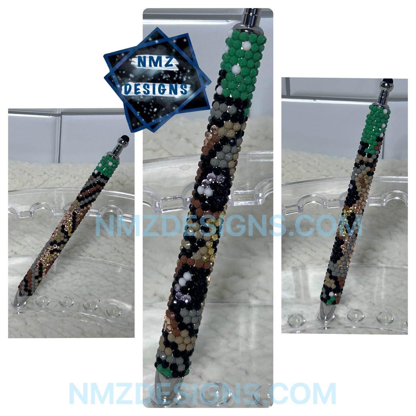 Rhinestone Pen with designs