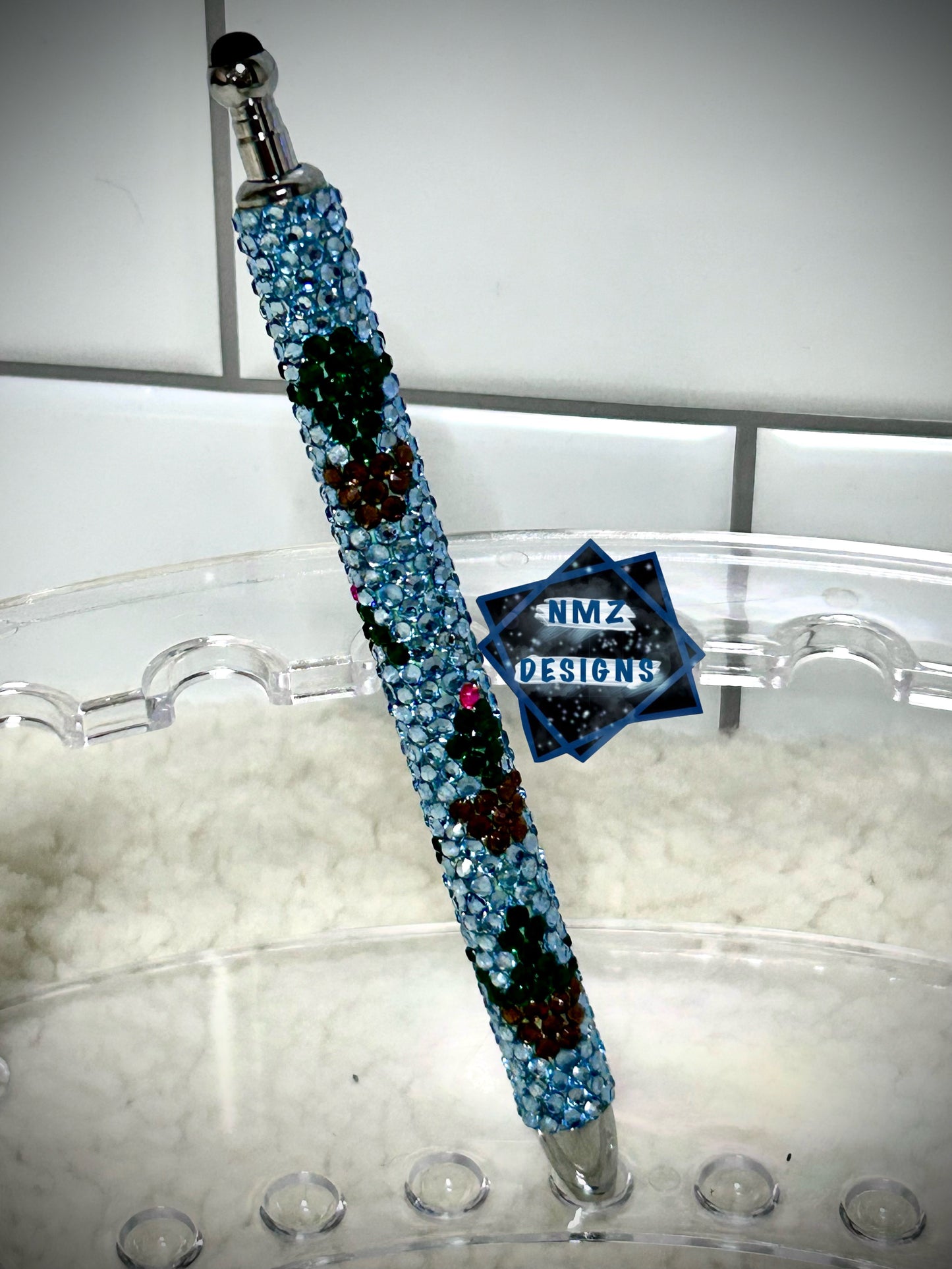 Rhinestone Pen with designs