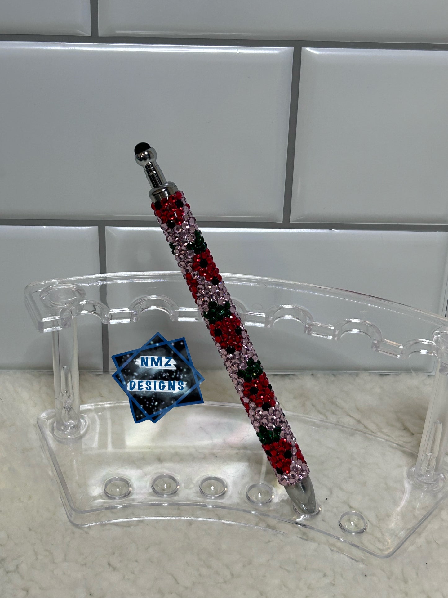 Rhinestone Pen with designs