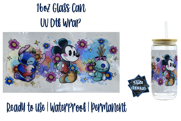 MM and Blue Alien UVDTF