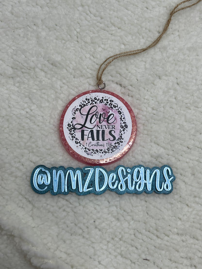 Custom Circle Mold w/ Cardstock