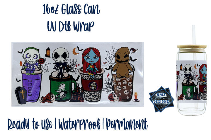 Halloween Coffee UVDTF