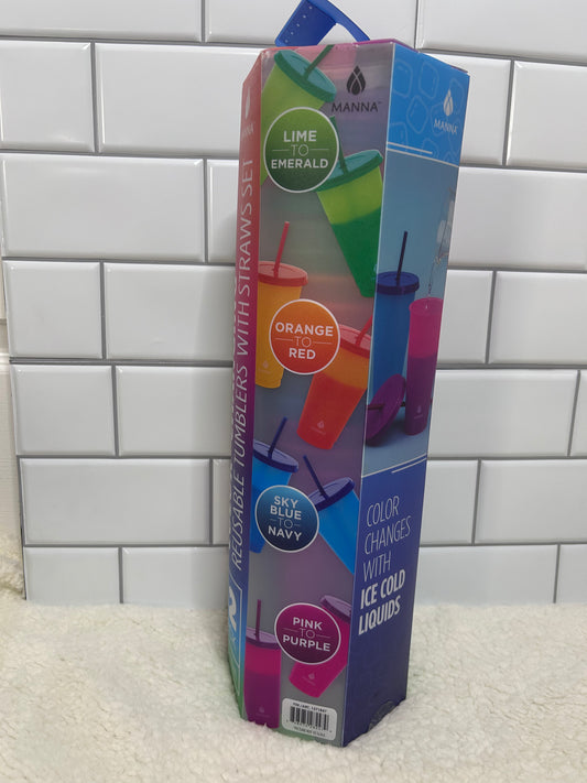 12 pack of color changing tumblers