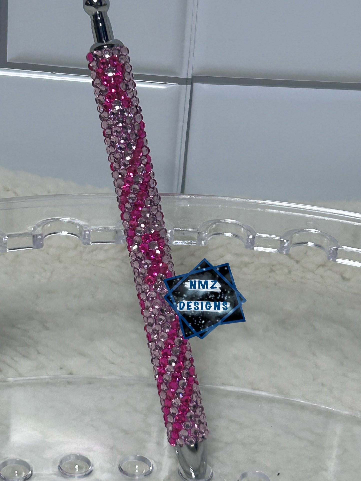 Rhinestone Breast Cancer Pen