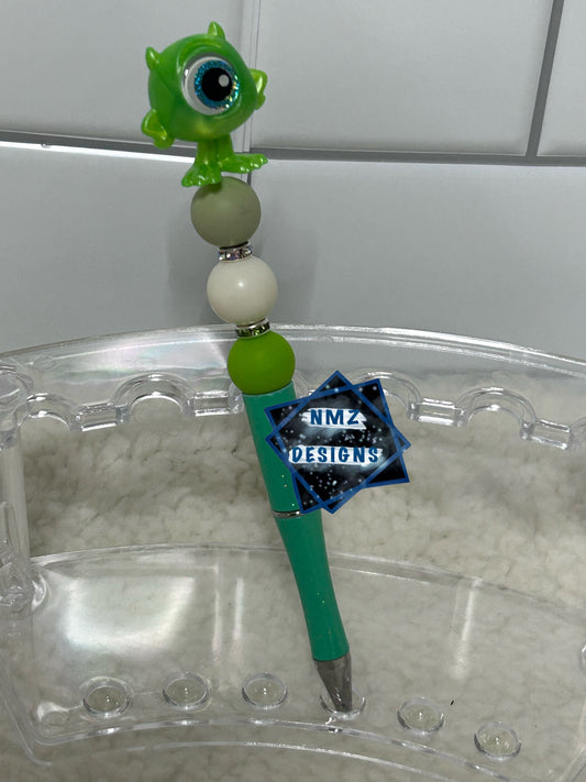 Monster beaded pen with doorable