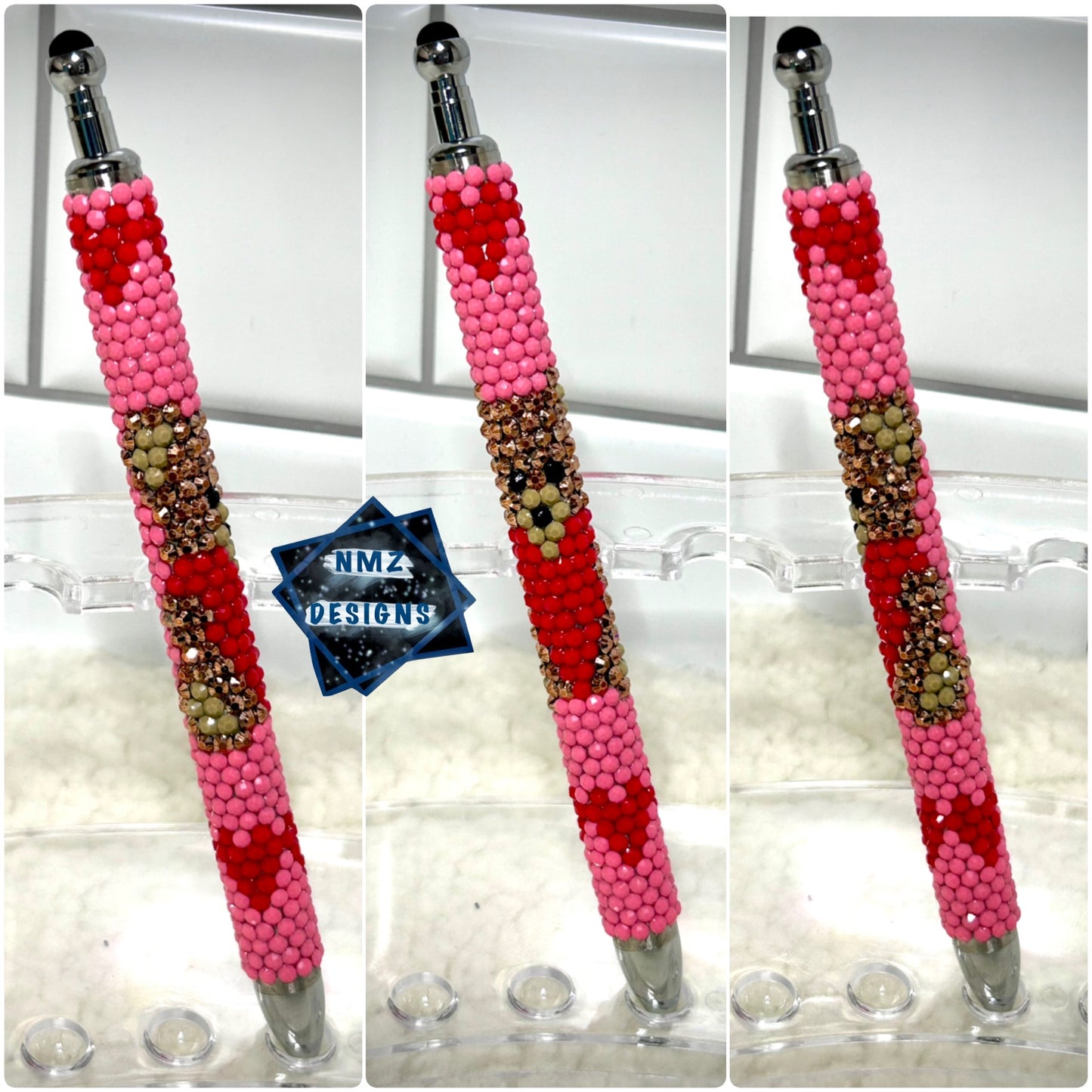 Holiday Rhinestone pen